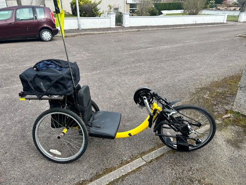 Adaptive recumbent adult hand - adaptive,