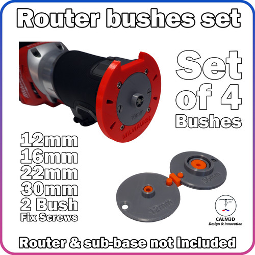 Standard router guide - bush, set