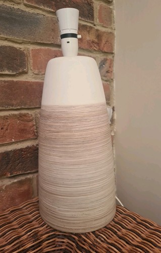 Large table lamp base cream - table,