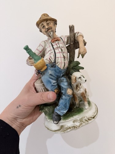 Vintage figurine depicting - vintage, figurine,