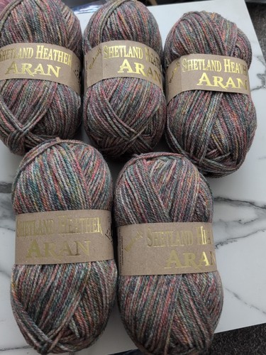 Shetland heather arab knitting - shetland,