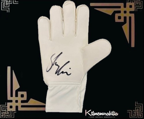Shay given signed glove - shay,