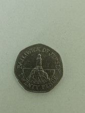 2002 Bailiwick of Jersey 20p Twenty Pence Coin Lighthouse Design