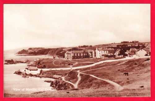 Postcard view moville co - view,