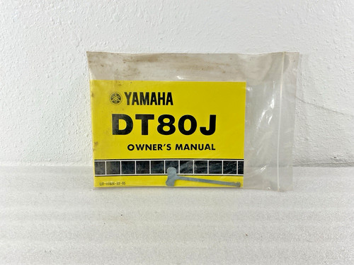 Yamaha dt80j 1982 owners - 1982,