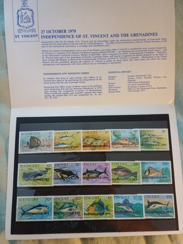 Vincent indepedence mnh - st.,