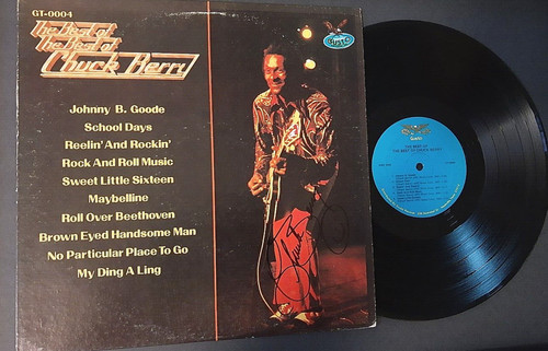 Chuck berry signed the - chuck,