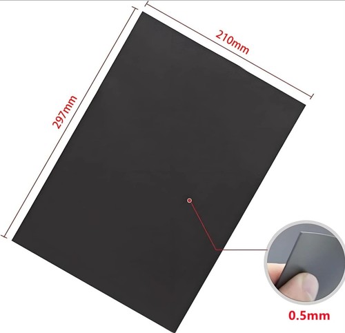10pcs magnetic sheets - 10pcs, 0.5mm