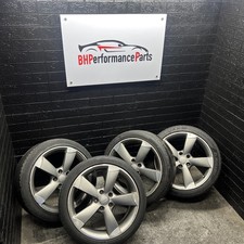 GENUINE AUDI A3 S3 RS3 18” Rotor Alloy Wheels Complete Set 2006-13 8P0601025BS