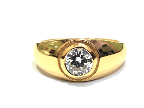 14k yellow gold ct round - yellow, 2.00