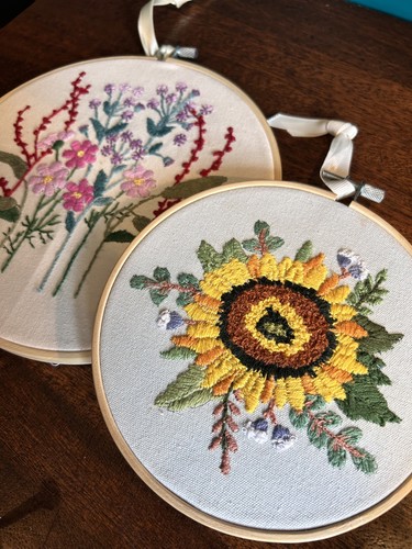 Completed bright floral - x,