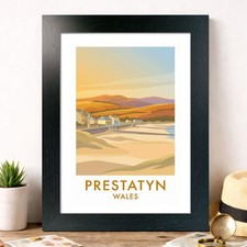 Prestatyn, Wales Travel Poster