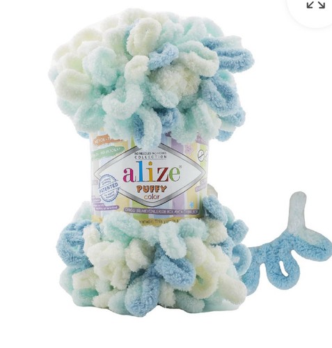 Alize puffy colour - colour, x