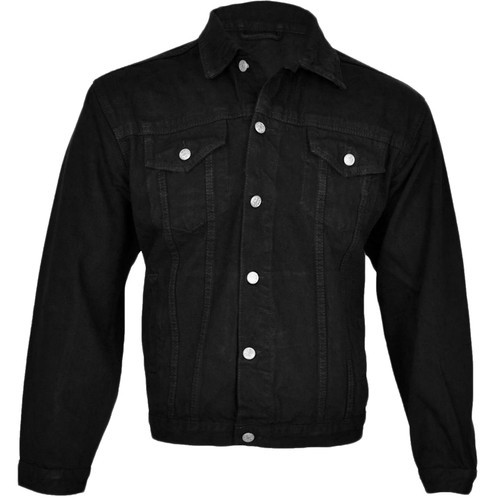 Mens denim jeans jacket - denim,