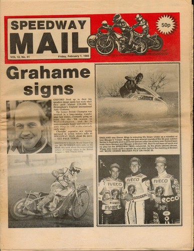 Speedway mail february 1 - -,