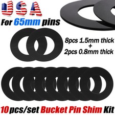 10x 65mm bucket pin shims - 10x,