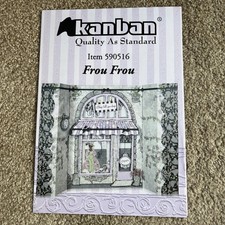 Kanban QVC Frou Frou Cafe Girls Vintage 3D Toppers & Card Making Kit Incomplete
