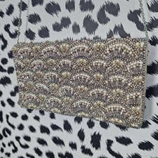 Beaded Pearl Evening Bag Art