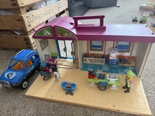 Playmobil 70146 Take Along Vet Clinic Virtually Complete + Extra Animals