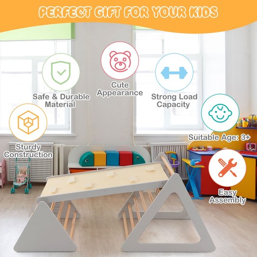 Wooden play structure double - play,