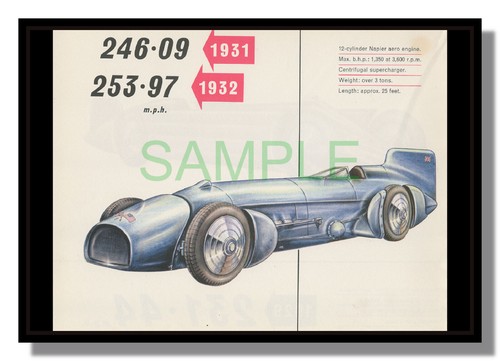 1931 napier campbell - napier, bluebird