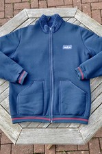 Vintage Original 1980s Javelin Deep Pile Sailing Fleece Navy Blue XL  