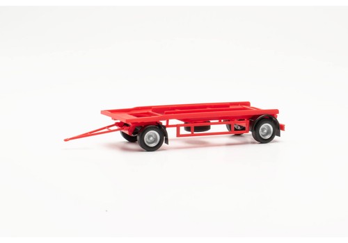 Trailer roll off dump - trailer, red