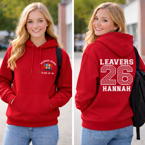 Personalised leavers hoodie - leavers,