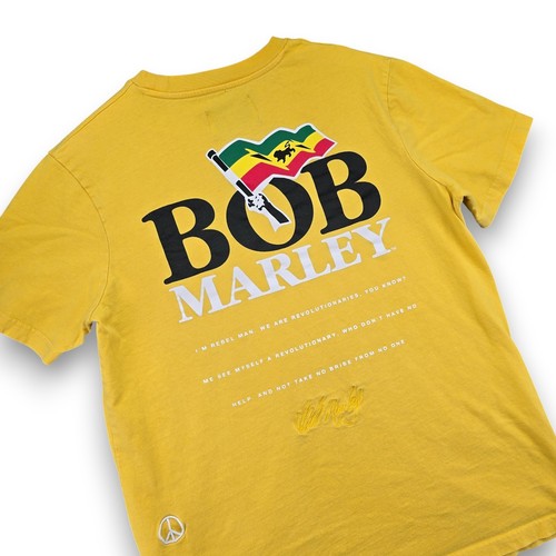 Bob marley yellow graphic - marley, t