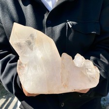 6.1LB A+++ Large Himalayan top quartz clusters/mineral samples -