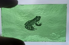 Stained glass Frog small piece
