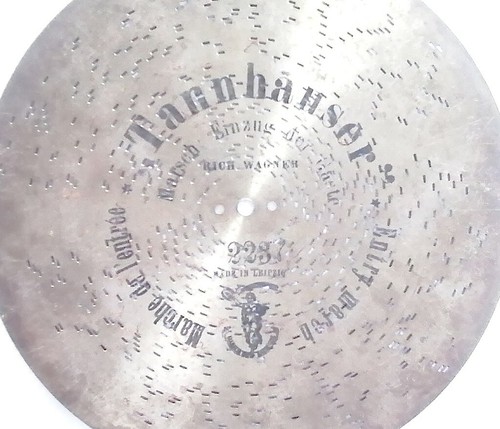 Antique disc music - disc, box
