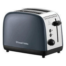 Russell Hobbs 2 Slice Lift & Look Toaster ,6 Browning levels 1670W ,Grey - 26552