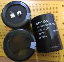 300V 1000uF 105°C Aluminium Electrolytic Capacitor Snap-In Epcos Multi Qty