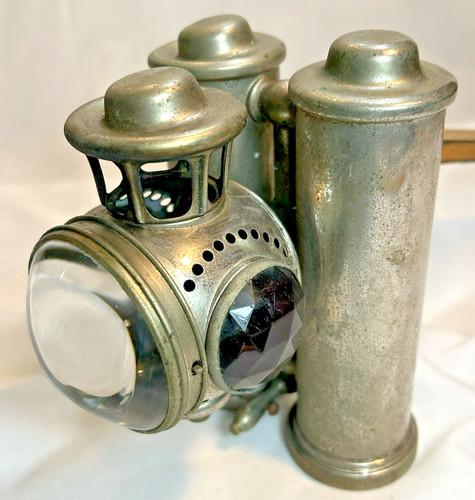 Antique carbide bicycle - antique,