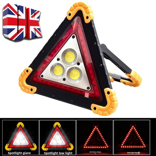 Flashing warning triangle - flashing,