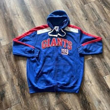 Giants nfl zip up hoodie size