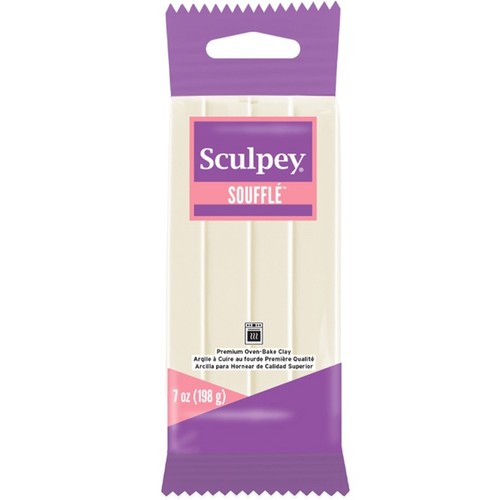 Sculpey souffle clay 7oz ivory - sculpey,