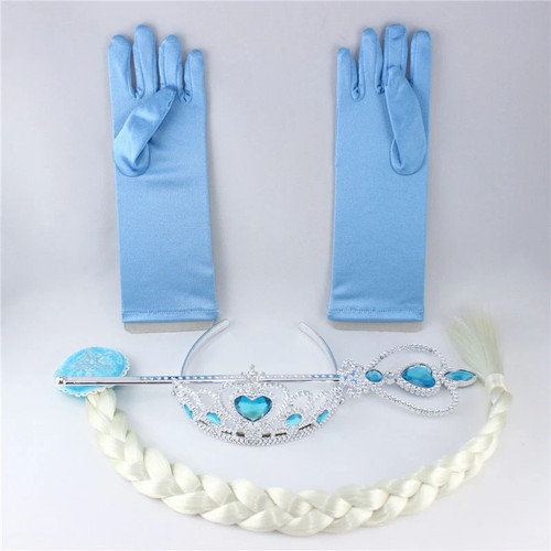 Elsa anna tiara wigs - anna,