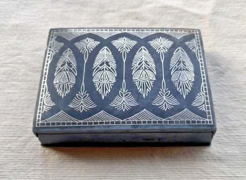 Antique indian bidri - indian, ware