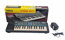 Yamaha Portasound PSS-50 Vintage Electric Keyboard with Mains Adaptor BOXED