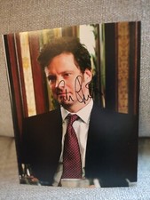 Genuine, Signed, 8"x10" Photo, Colin Firth (Actor, Bridget Jones, Kingsman) +COA
