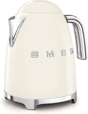 Smeg KLF05CRUK 50's 0.8L 1400w Style Mini Kettle Stainless Steel in Cream