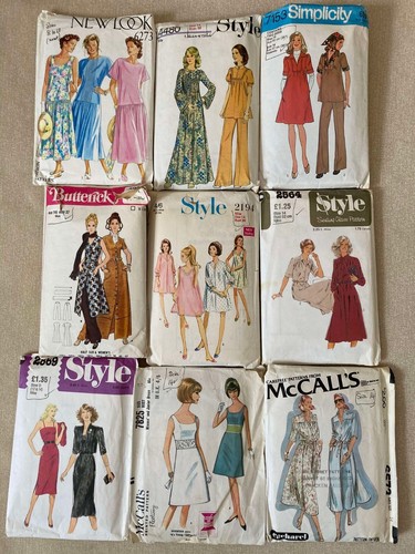 Vintage sewing patterns - sewing,