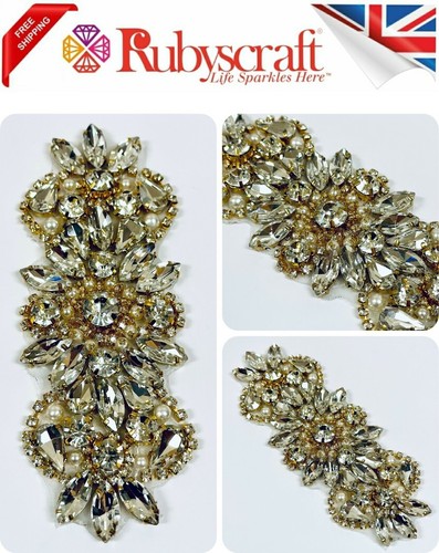1pc gold crystal - 1pc, rhinestone