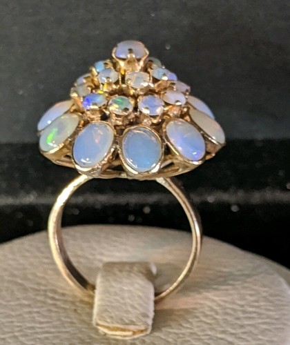 14k vintage jelly opal - jelly,