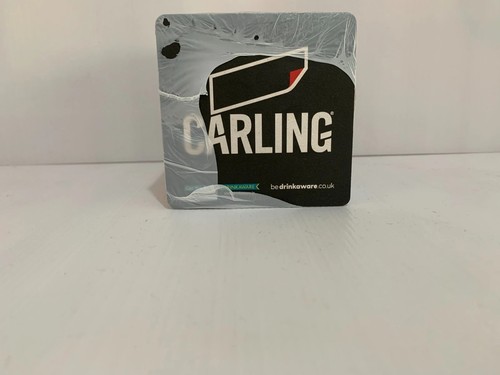 100x carling beer mat brand - 100x,