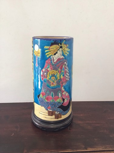 Longwy cloisonné vase - cloisonné,