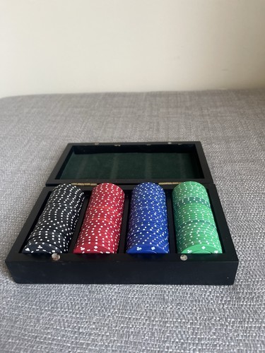 Poker chips black magnetic - chips,