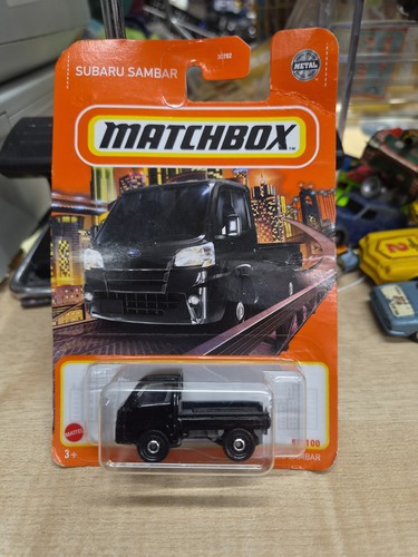 Matchbox subaru sambar pick - subaru, pick-up